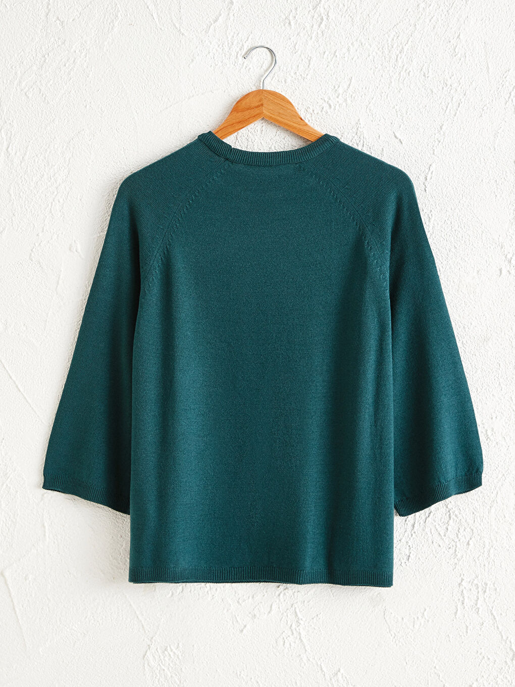 Pull-over Basique en Tricot à Col Rond-8