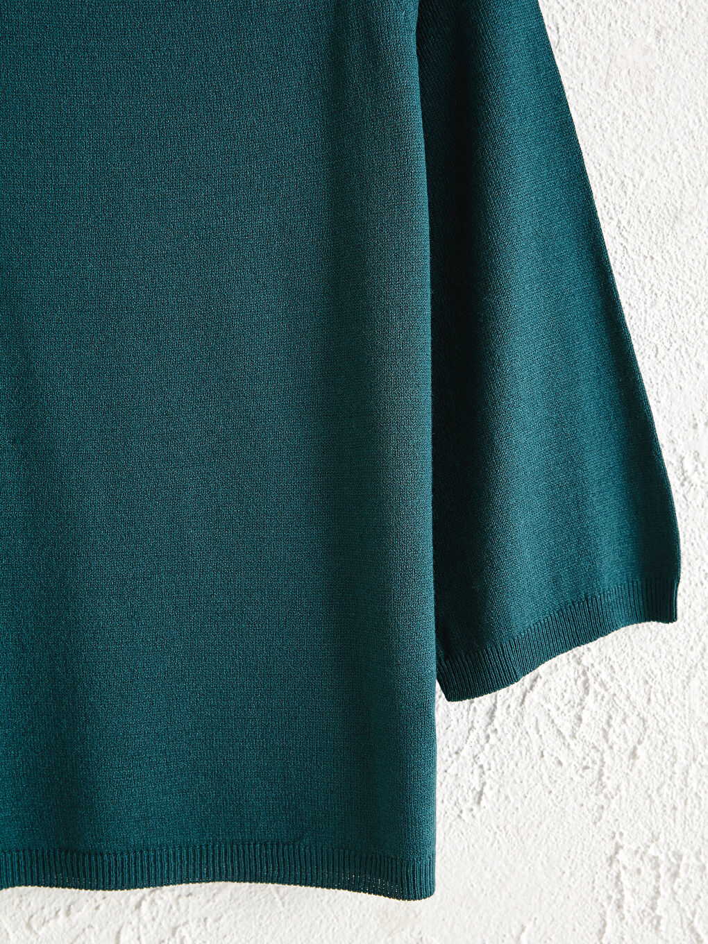 Pull-over Basique en Tricot à Col Rond-10