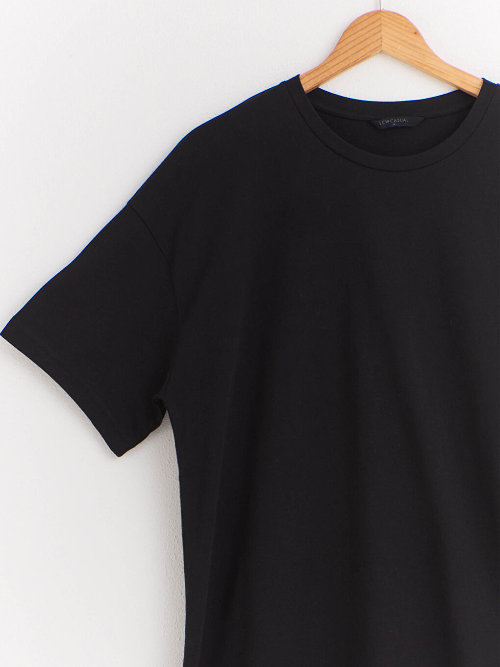 Базовая футболка с короткими рукавами и круглым вырезом-2