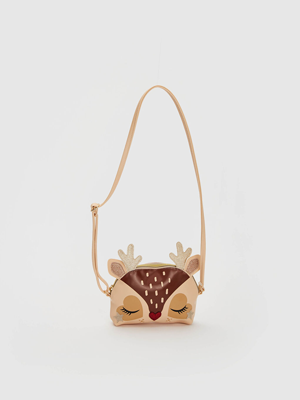 Сумка через плечо с кожаным эффектом для девочек-2