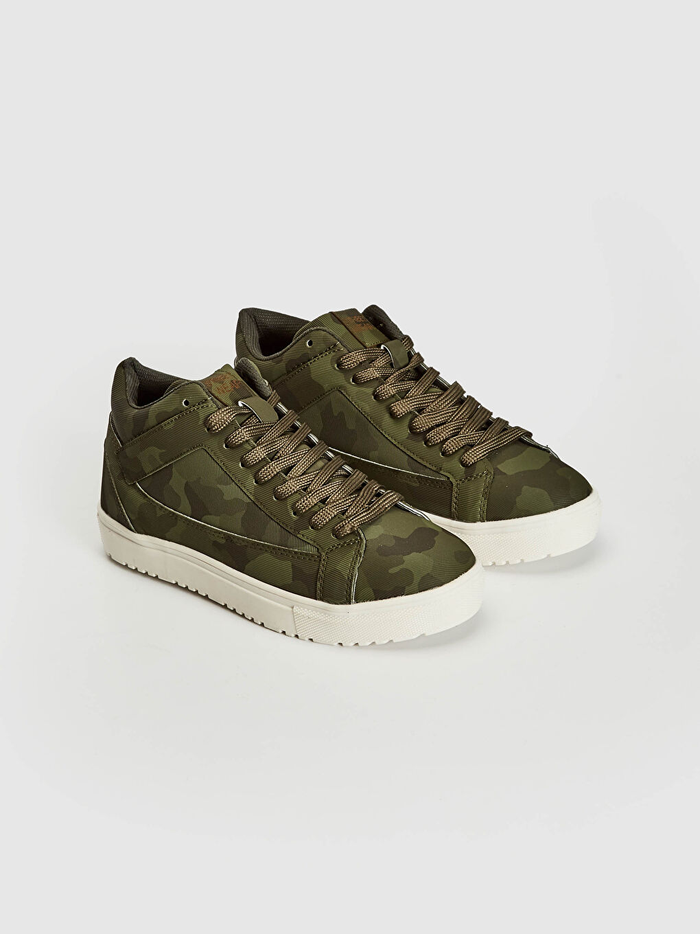 Haki Erkek Bağcıklı Günlük Sneaker Ayakkabı