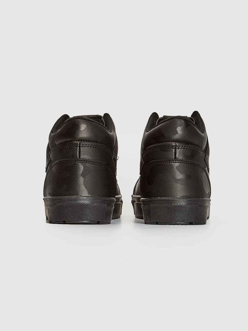 Siyah Erkek Bağcıklı Günlük Sneaker Ayakkabı-4