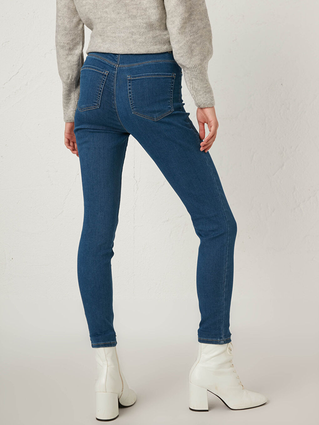 İndigo Jüpiter Süper Skinny Fit Kadın Jean Pantolon-3