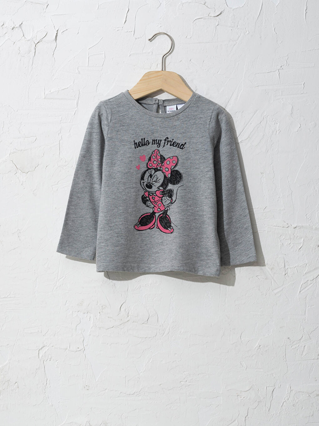 Baby Girl's Minnie Mouse Printed T-Shirt