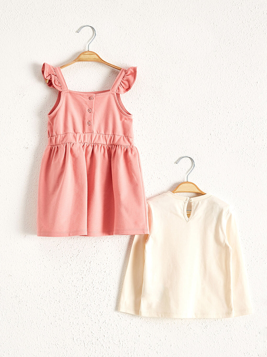 Baby Girl Minnie Mouse Printed T-Shirt and Dress-2