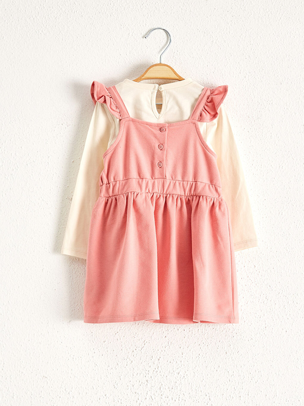 Baby Girl Minnie Mouse Printed T-Shirt and Dress-3