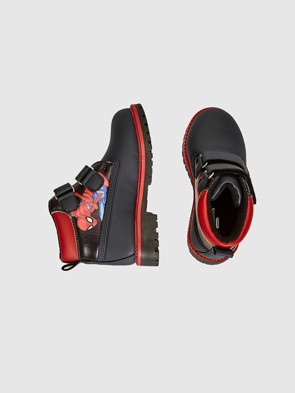 Bottes Spiderman Sous Licence à Crochet et Boucle pour Garçon-2