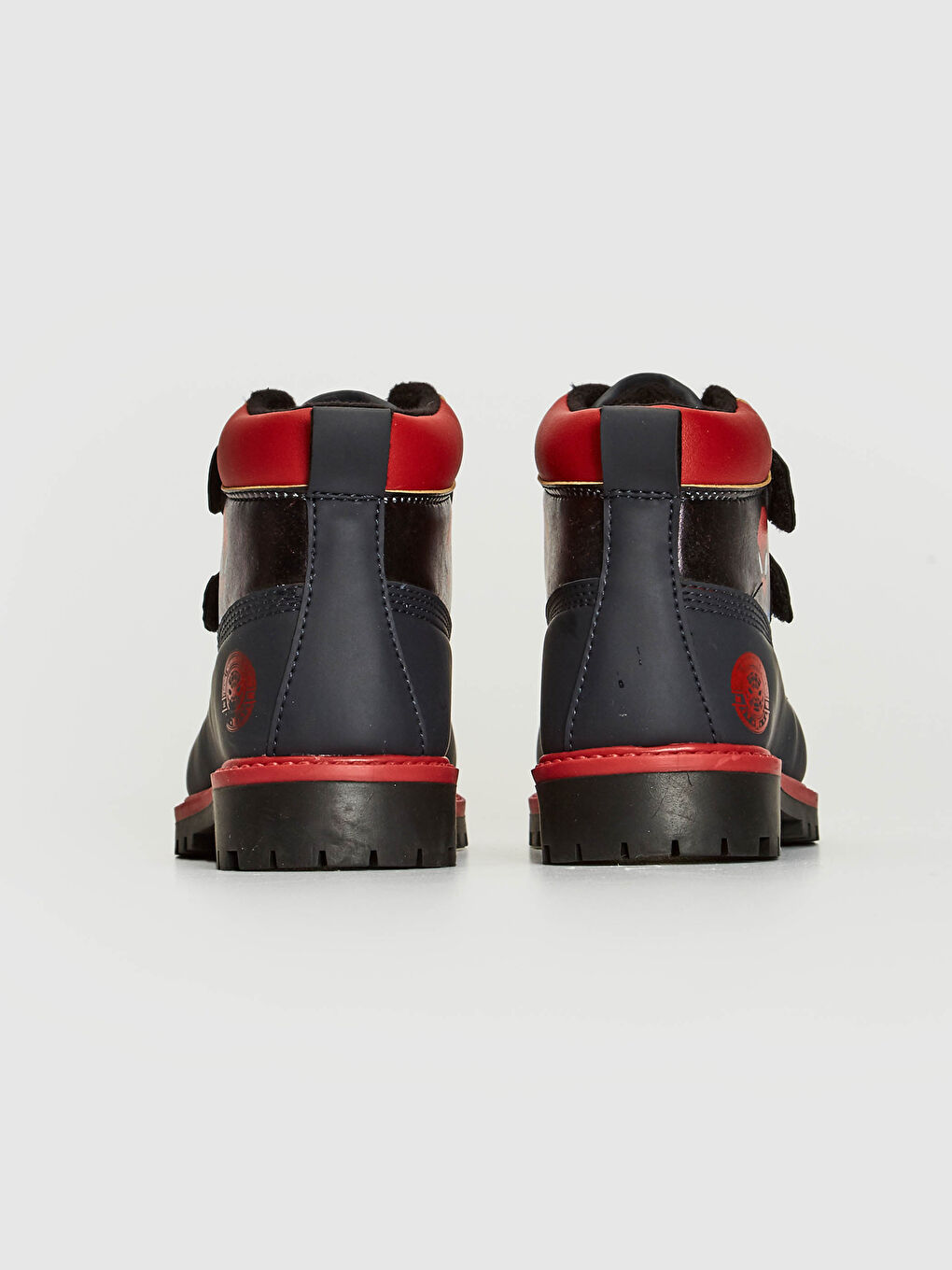 Bottes Spiderman Sous Licence à Crochet et Boucle pour Garçon-4