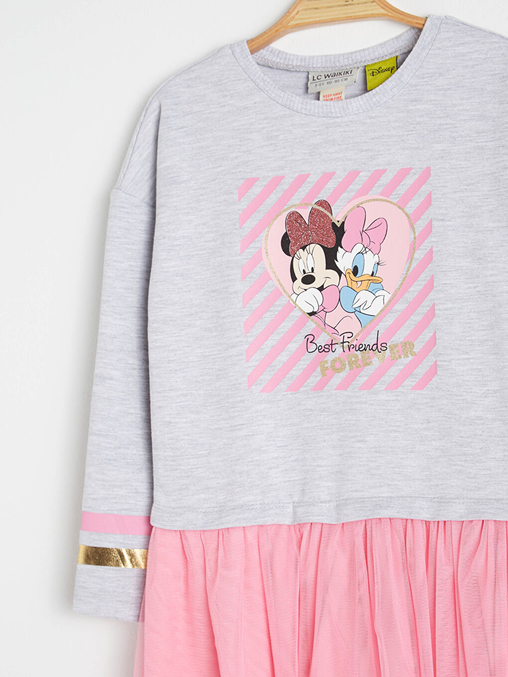 Girls Disney Printed Dress-2