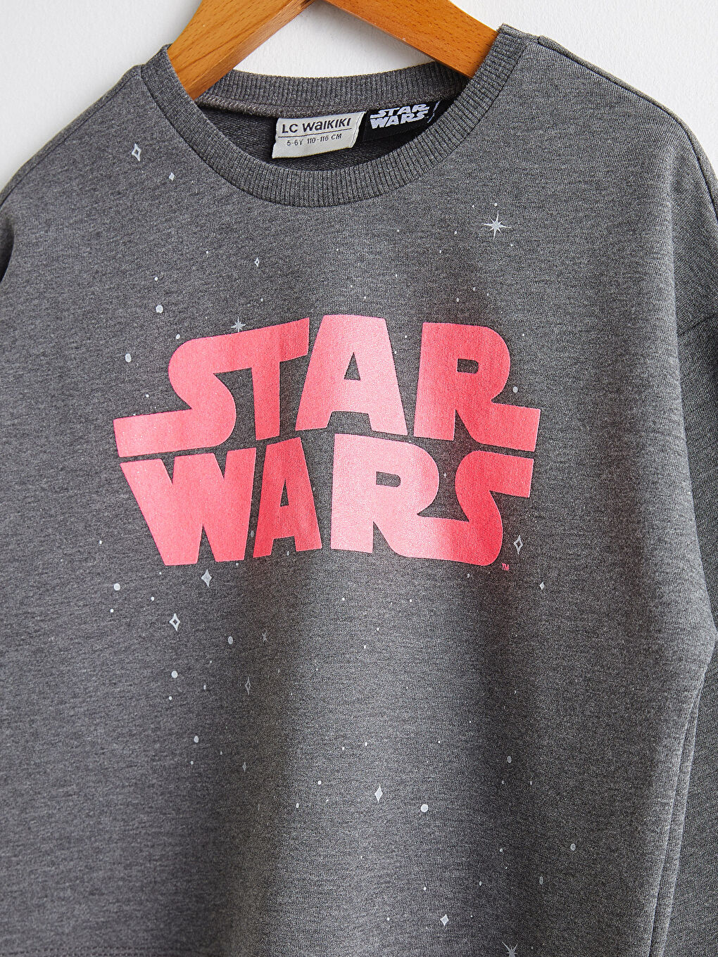 Kız Çocuk Star Wars Baskılı Sweatshirt-3