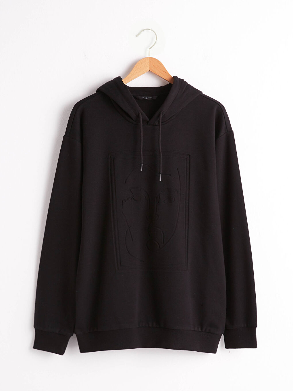 Long Sleeve Printed Men's Hoodie-4