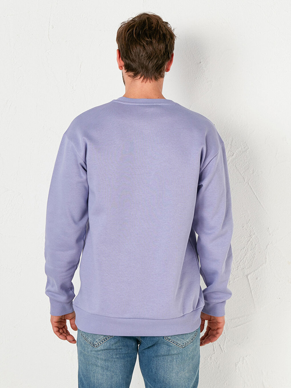 Sweat-shirt Épais Imprimé Col Rond-3