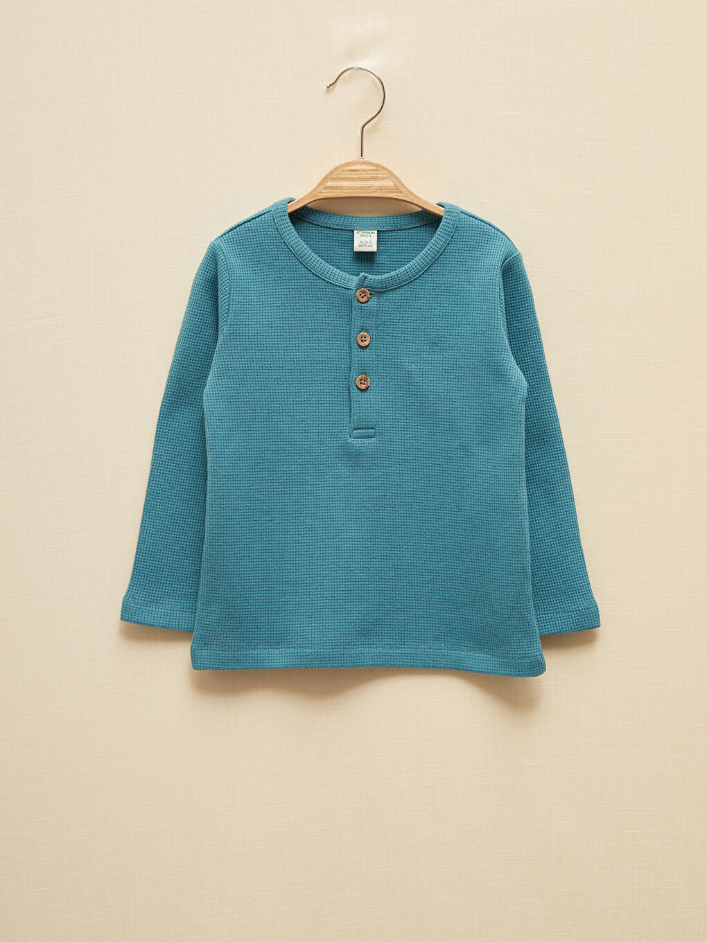 Turkuaz Erkek Bebek Organik Tişört