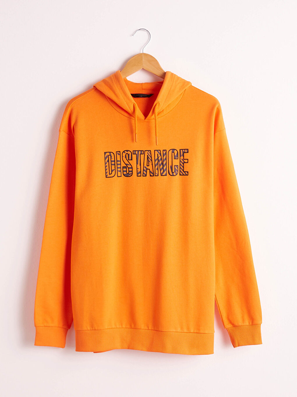 هودي مطبوع كم طويل للرجال-4