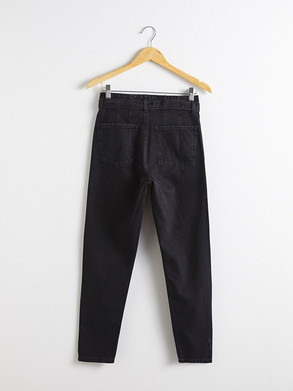 Belted Mom Fit Jeans-1