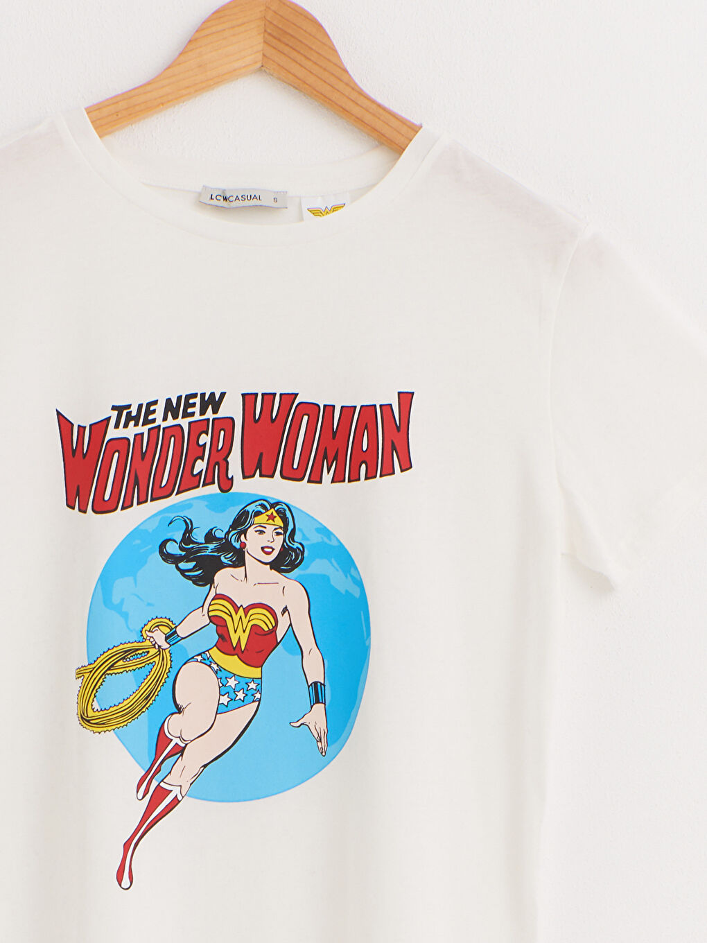Wonder Woman Printed Cotton T-Shirt-2