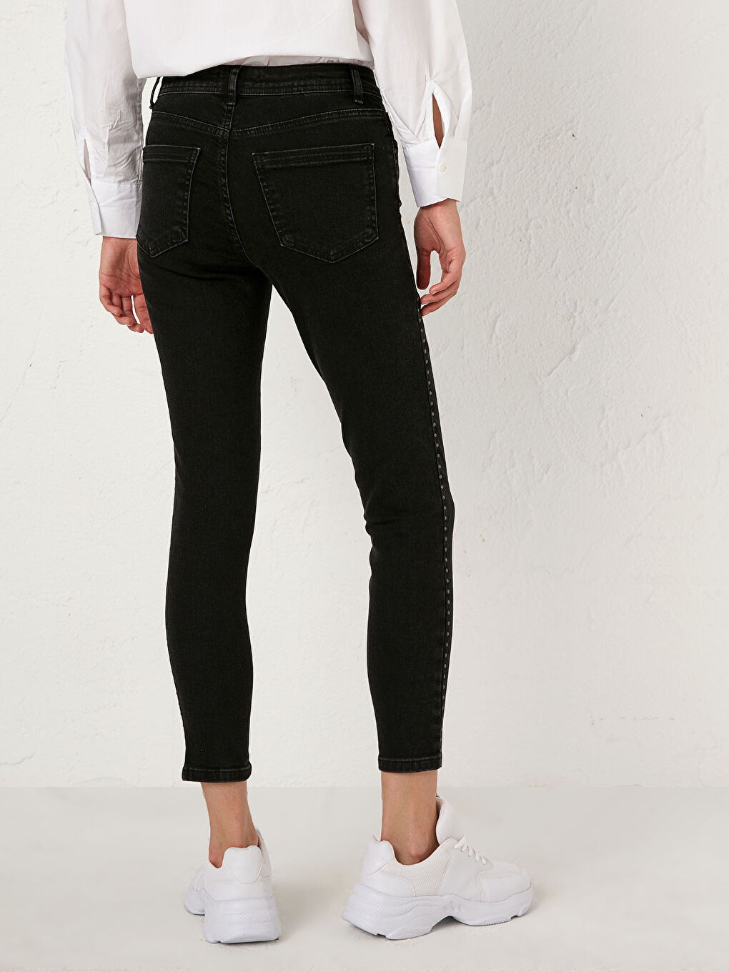 Ankle Length Mercury Skinny Fit Jean Trousers-4