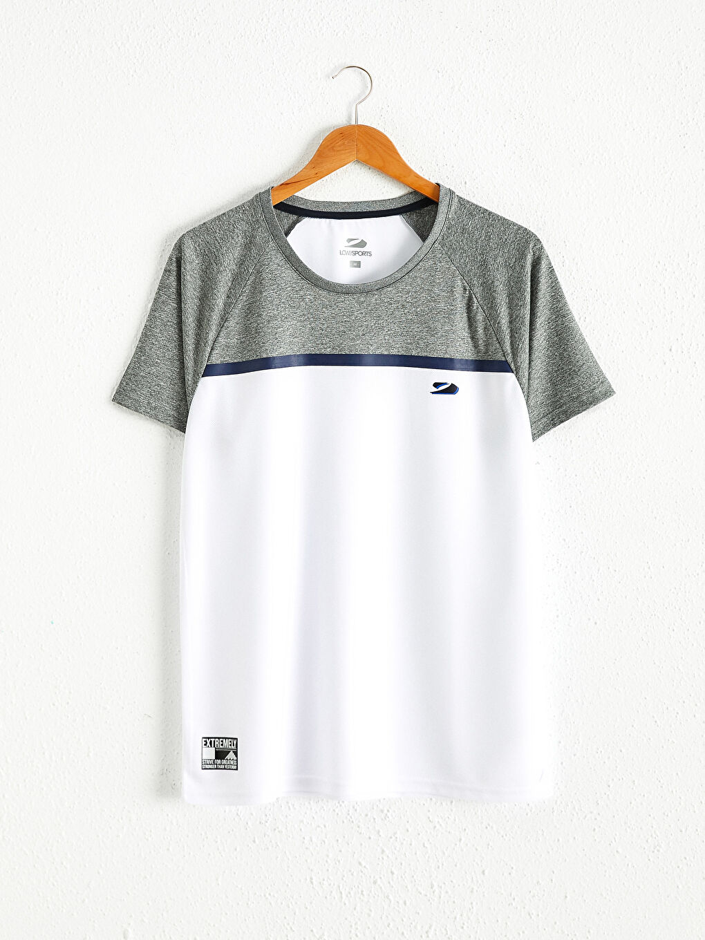 XSIDE ACTIVE Printed Crew Neck Active Sport T-Shirt -0WEI86Z8-E5X