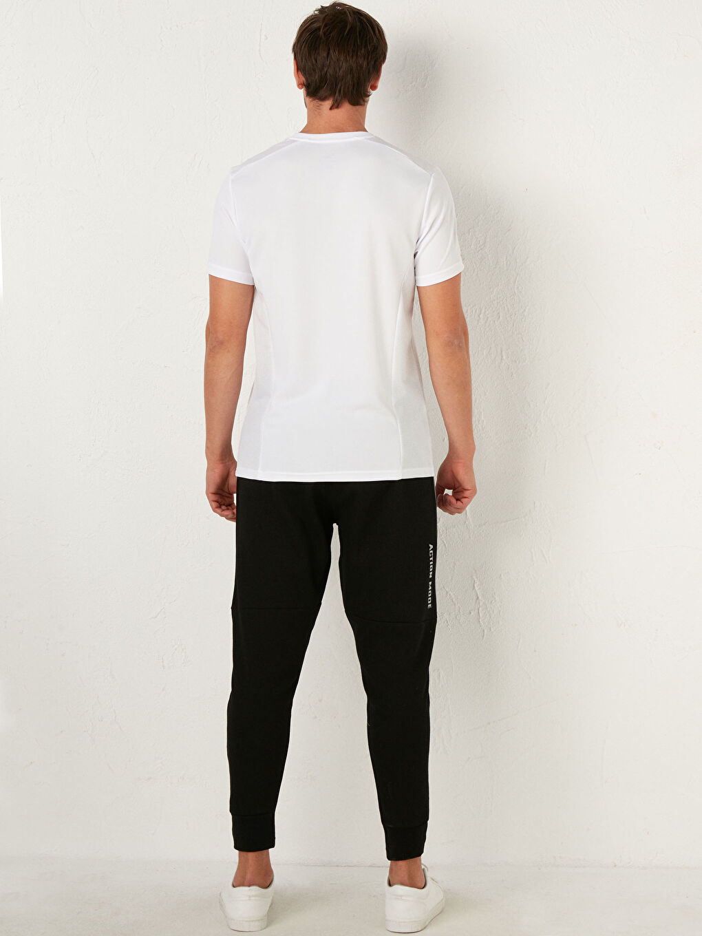 Rundhalsausschnitt Aktives Sport-T-Shirt-3