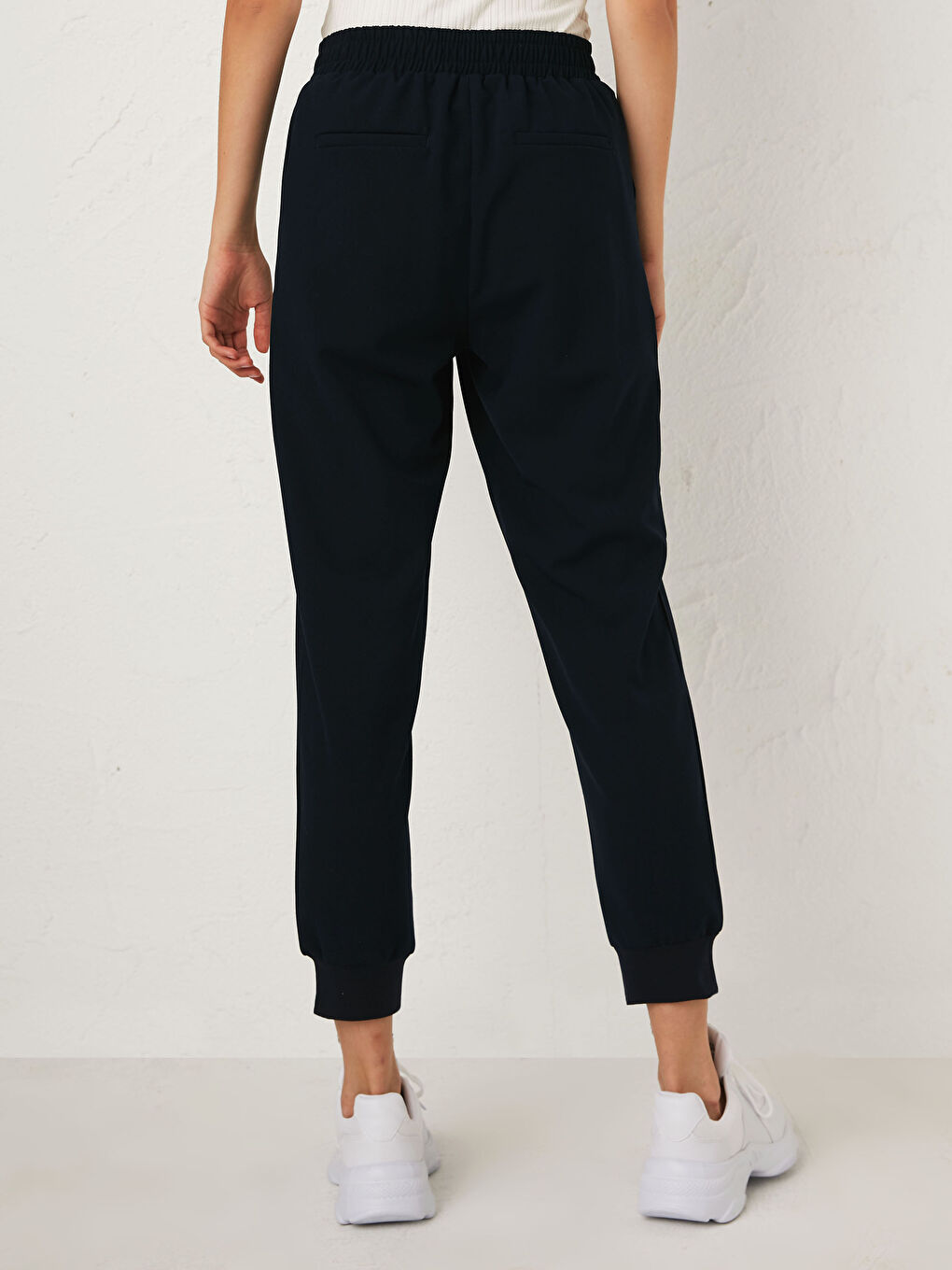 Pantalon Taille Haute Poly Viscose-5