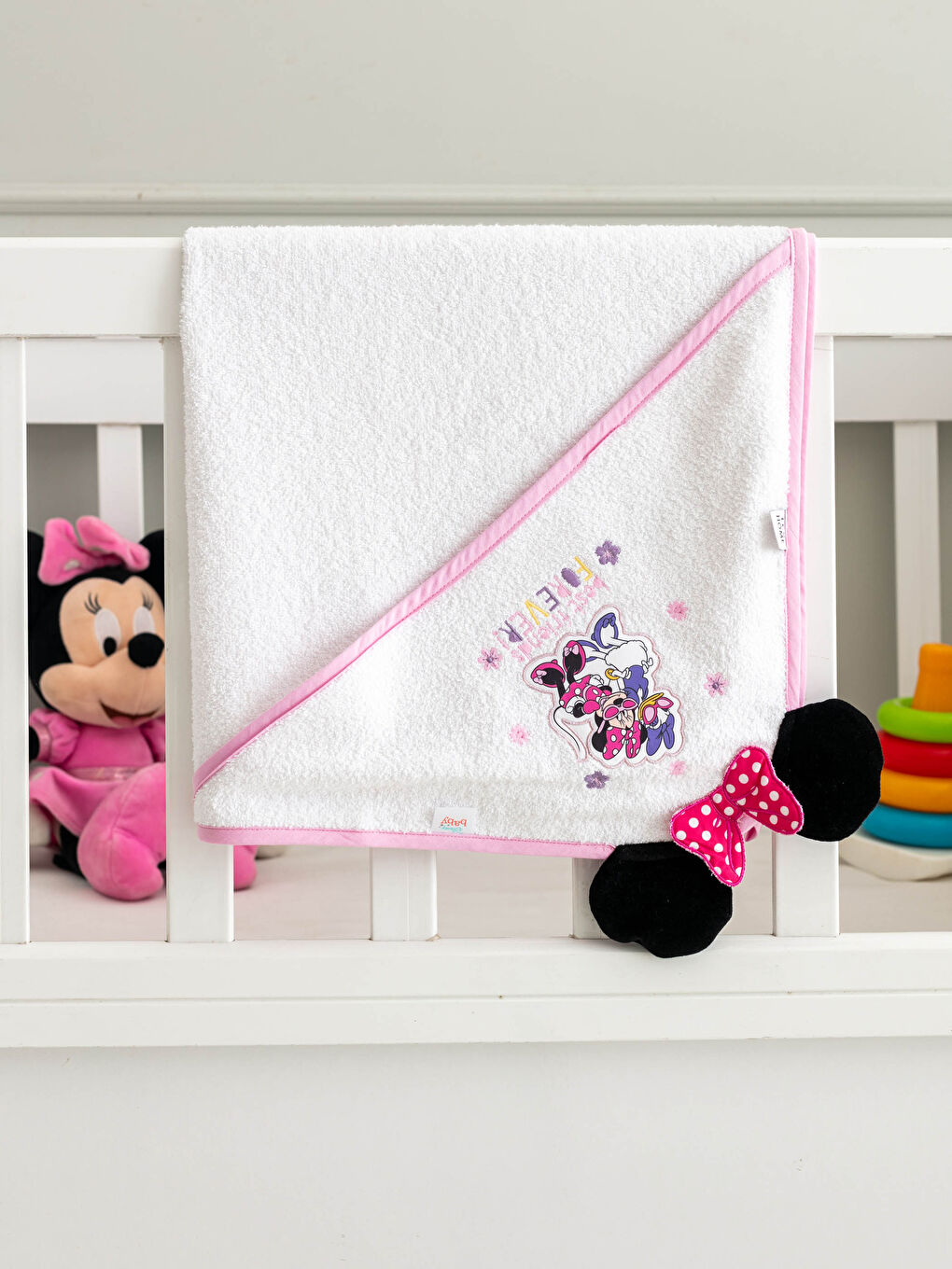 LCW HOME Baby Mickey Mouse Lizenziertes Badetuch -0WEK30Z1-J5E