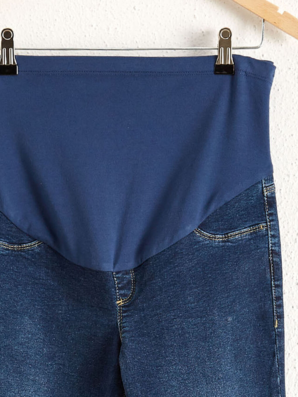 İndigo Mercury Skinny Hamile Jean Pantolon-6