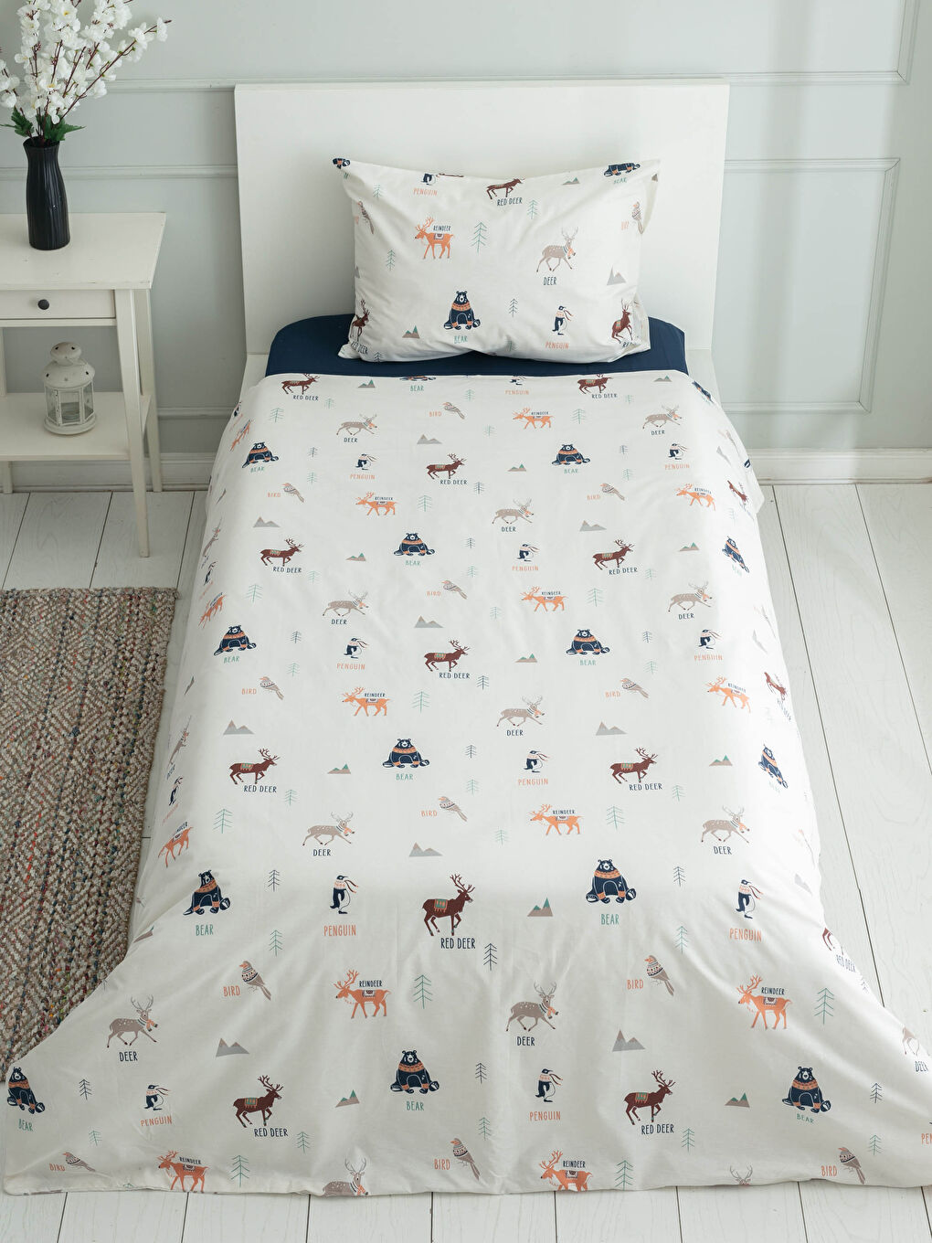 Комплект постельного белья с рисунком для мальчиков-1