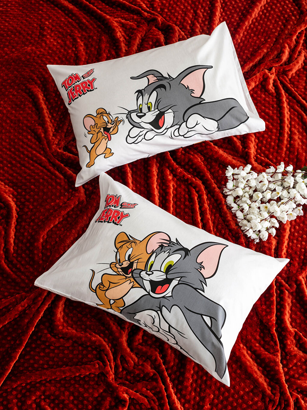 Child Tom and Jerry Licensed Pillow Cover 2-Piece