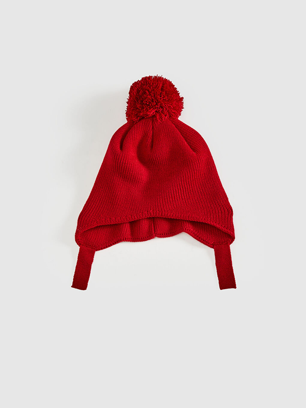 Girl's Pompom Detailed Beanie-1