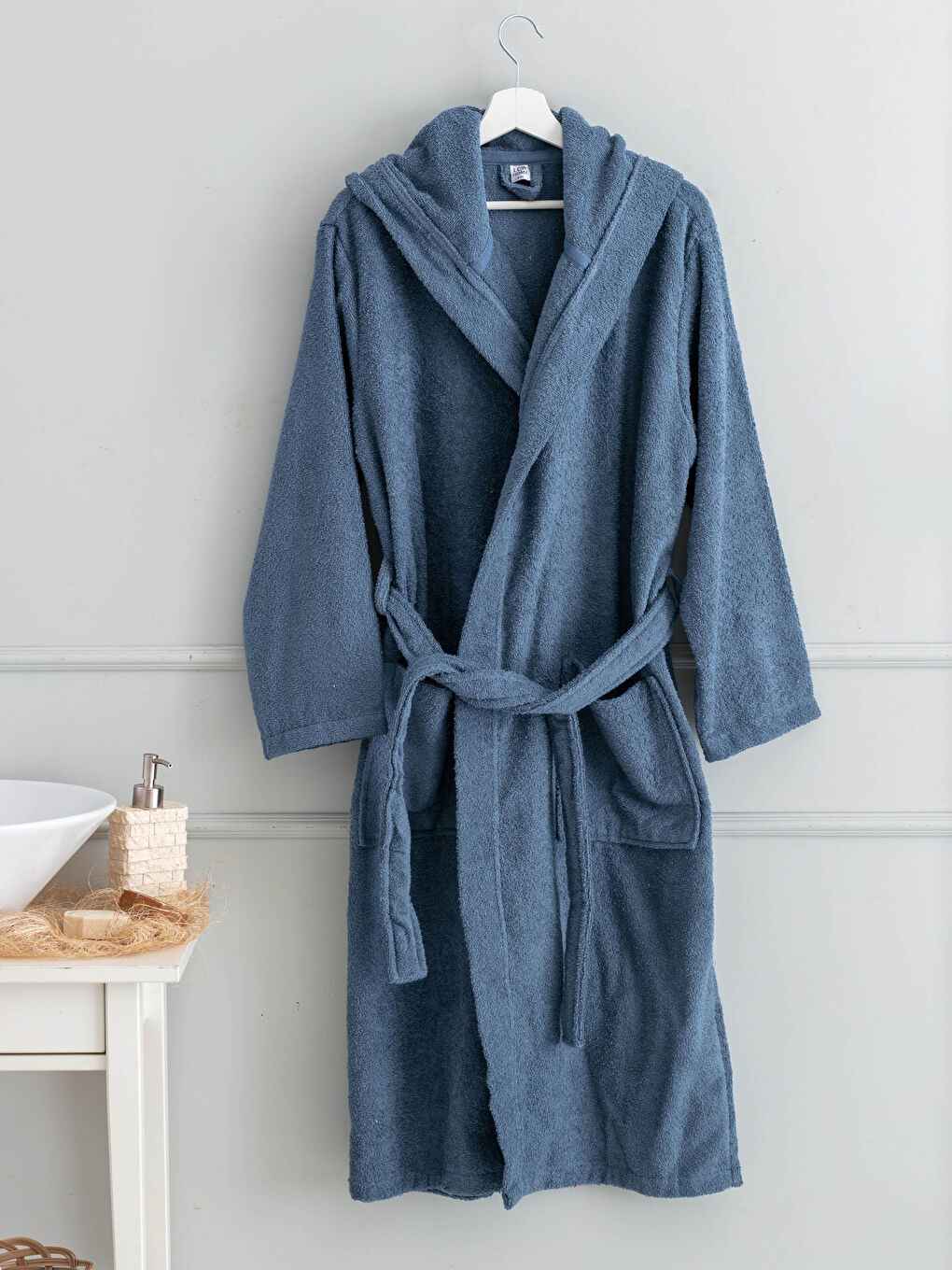 Peignoir de Bain à Capuche pour Hommes