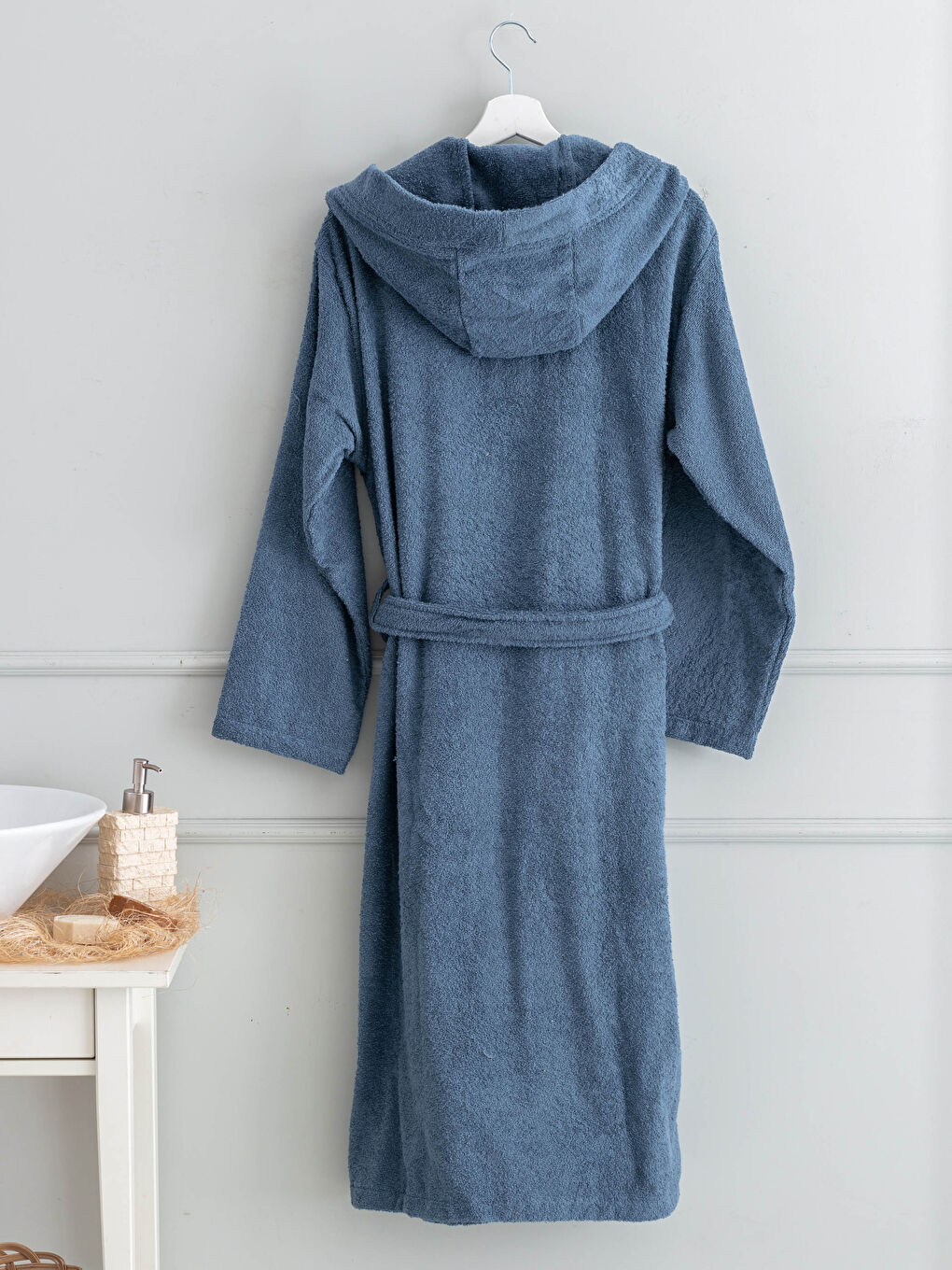 Peignoir de Bain à Capuche pour Hommes-1