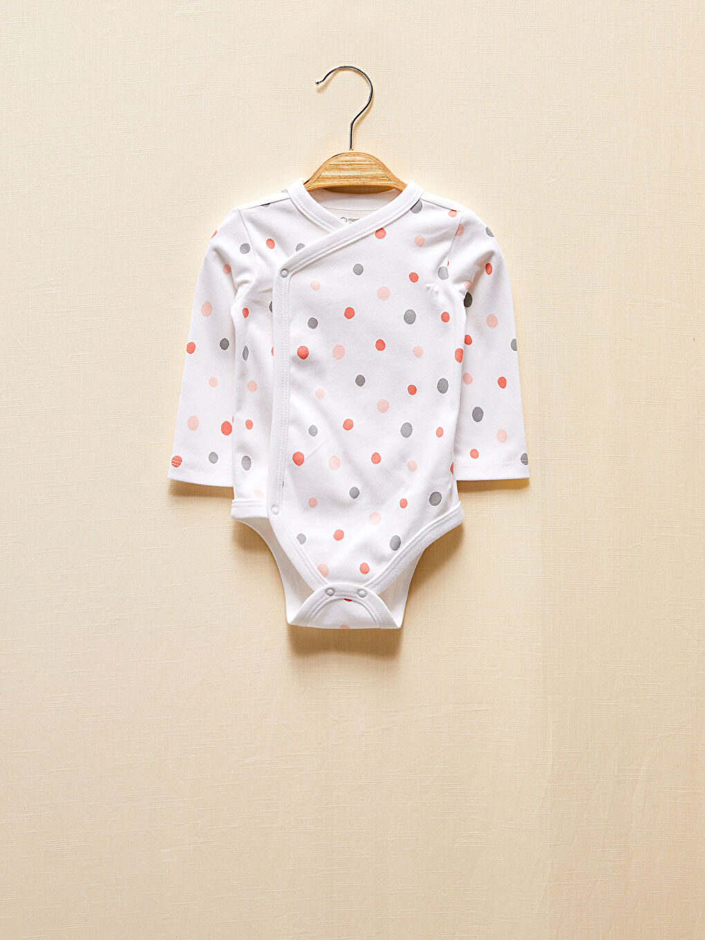 بدلة جسم بنات رضع عضوية بسحاب - قطعتين-5