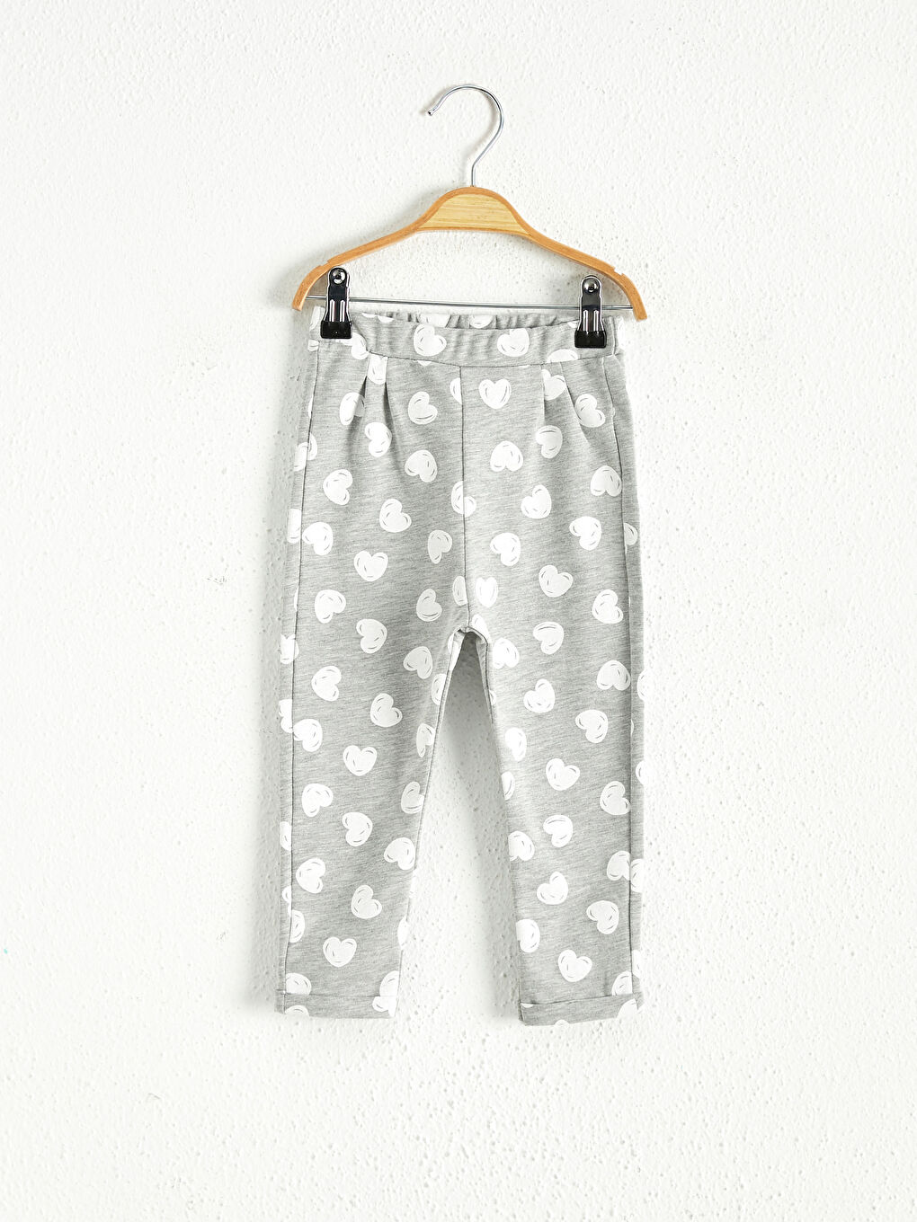 Gri Kız Bebek Eşofman Alt