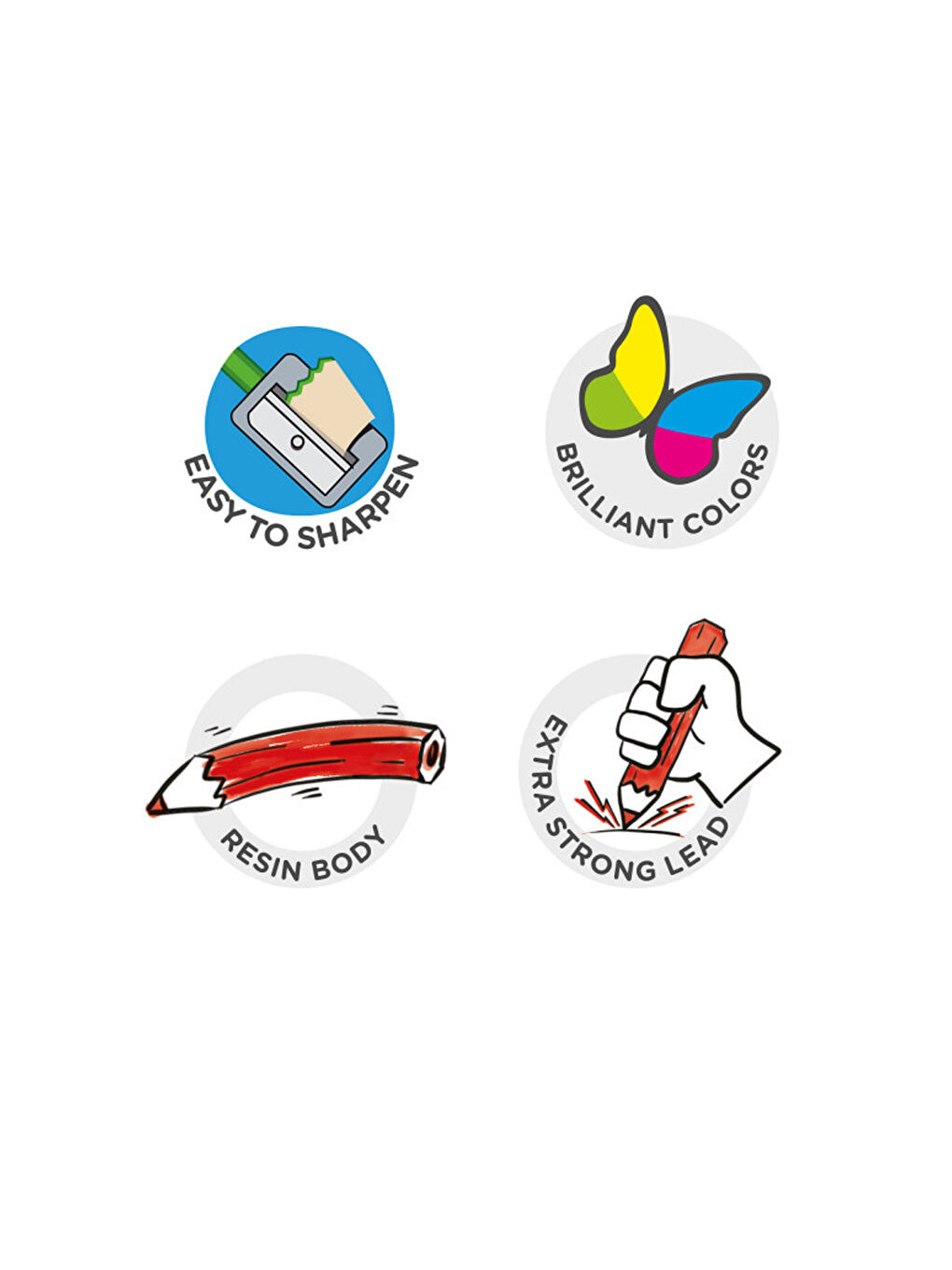 Carioca Tita Kuru Boya Kalemi 12'Li-3