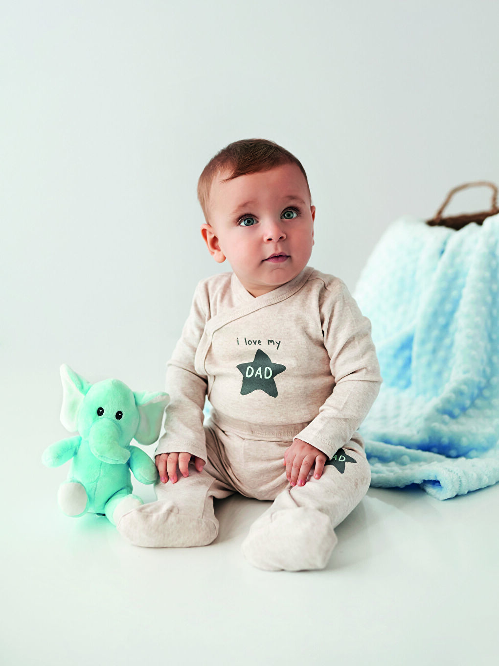 Новорожденные Брюки с Ножками из Органического Хлопка 2 Штуки