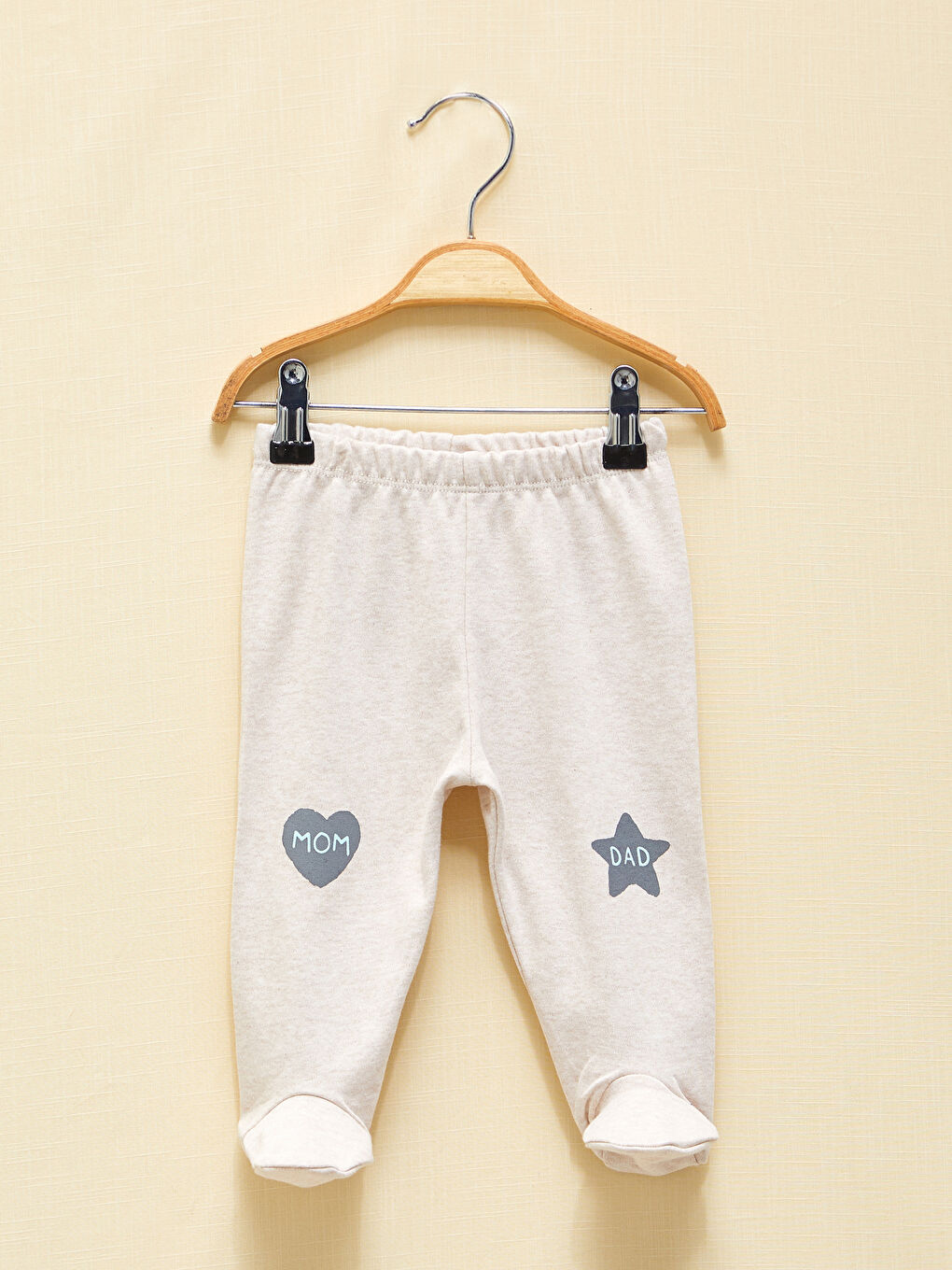 Новорожденные Брюки с Ножками из Органического Хлопка 2 Штуки-4