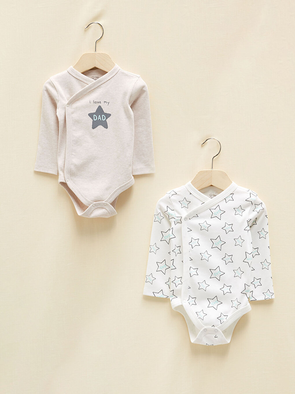 Боди Органическое На Кнопках Для Новорожденных 2 Штуки-3