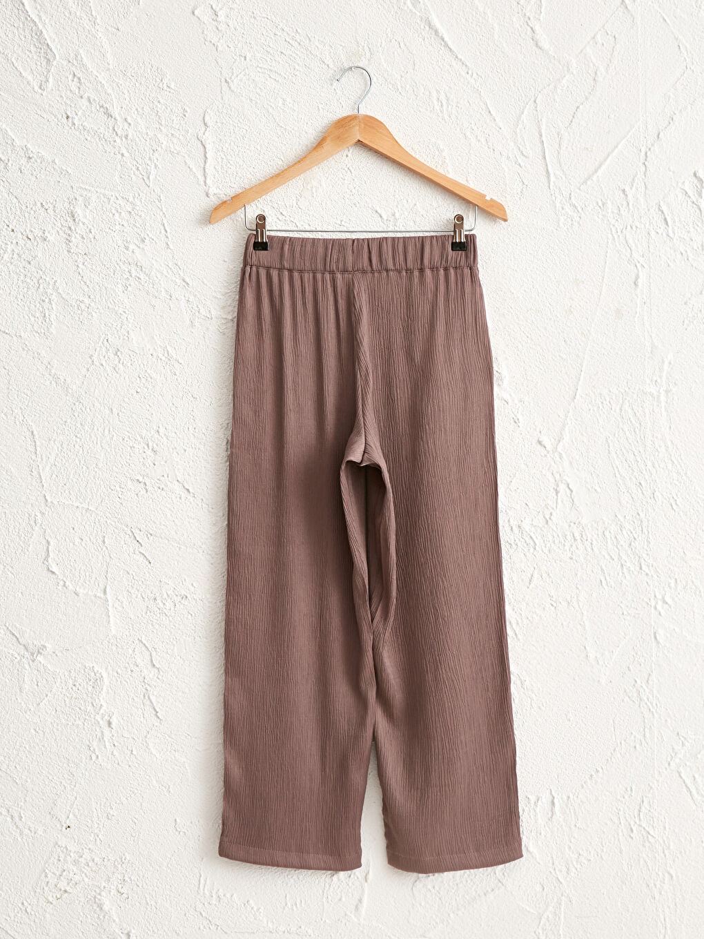 Elastic Waist Palazzo Pants-2