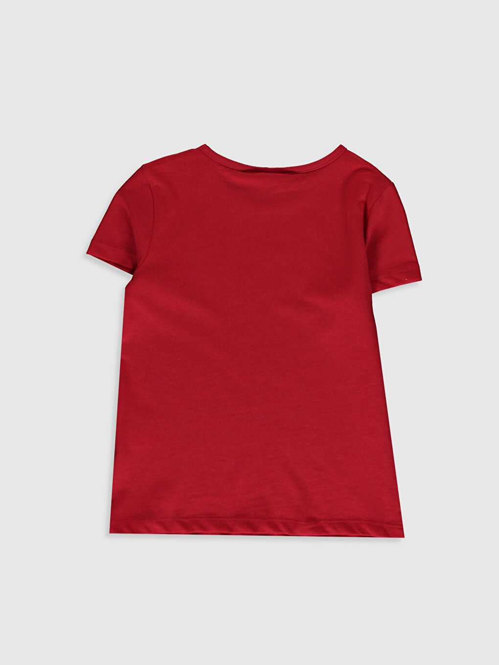 LCW Kids Girl's New Year Themed Cotton T-Shirt -0WEY11Z4-H1C