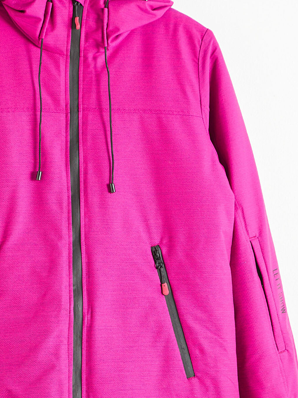 Women's Ski Jacket With Hooded Straight Long Sleeve-10