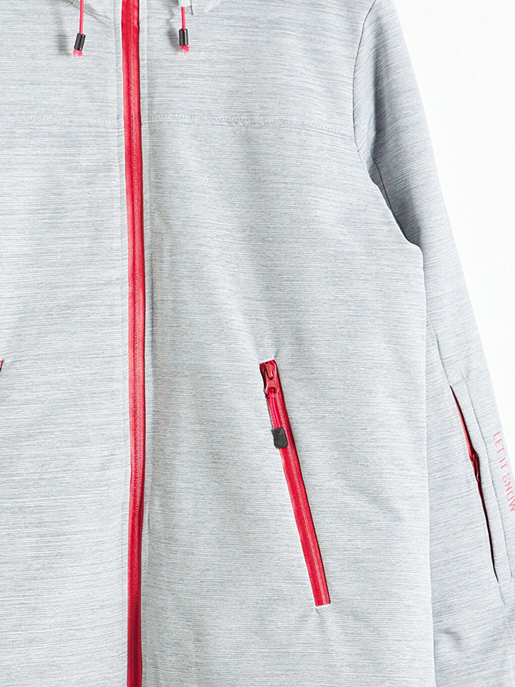 ქალებისთვის სათხილამურო ქურთუკი კაპიუშონიანი სწორი გრძელმკლავიანი-10