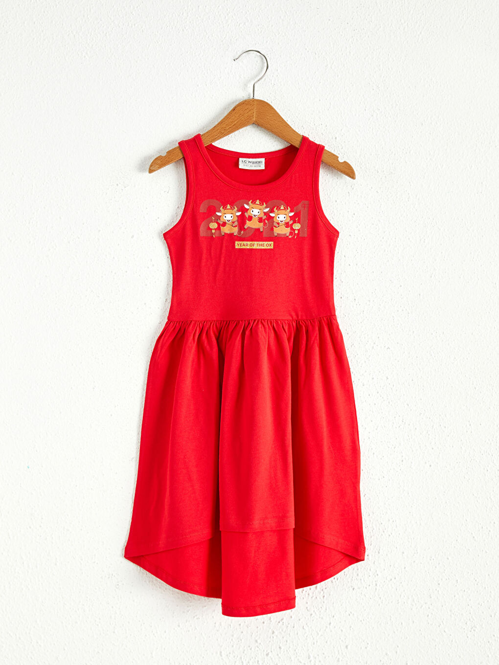 Girl's Printed Cotton Dress