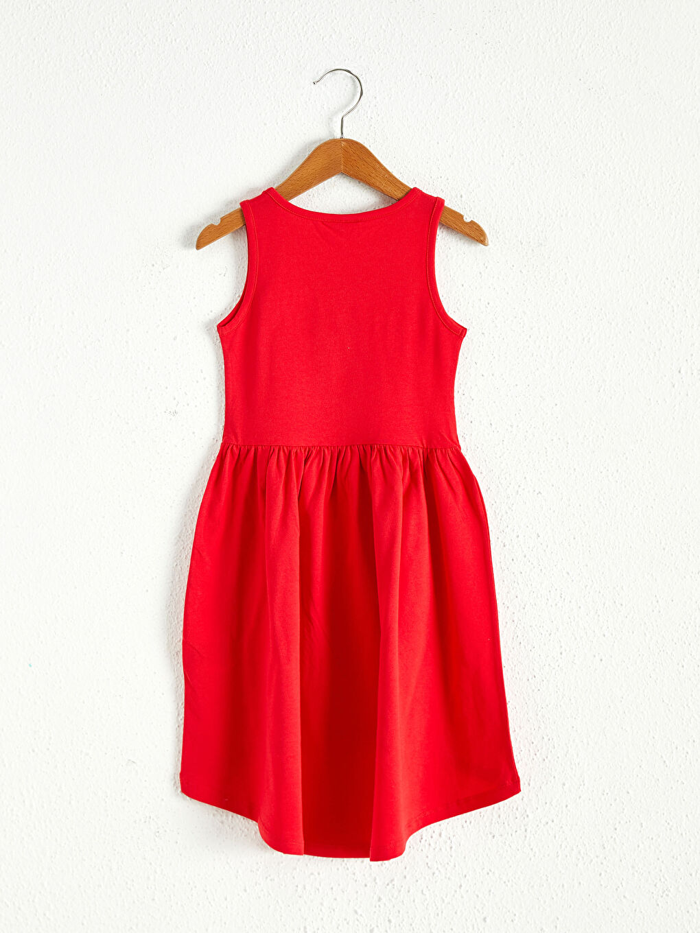 Girl's Printed Cotton Dress-1