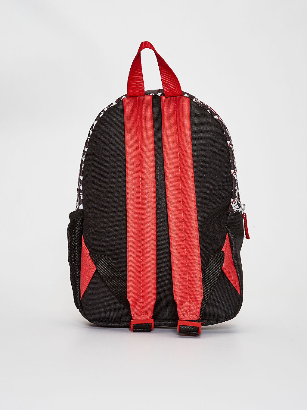 Kırmızı Baskılı Sırt Çantası-2