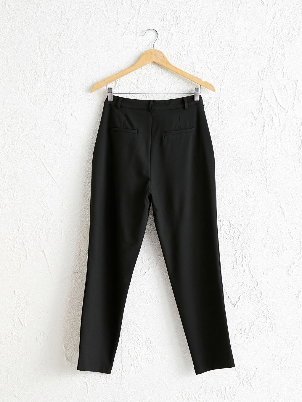 Pantalon Taille Haute Poly Viscose-1