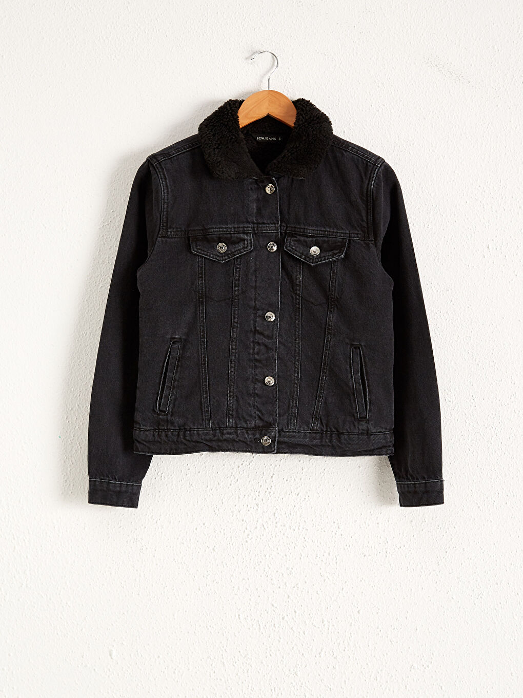LCW Jeans Jeansjacke mit Fellkragen -0WFE01Z8-327
