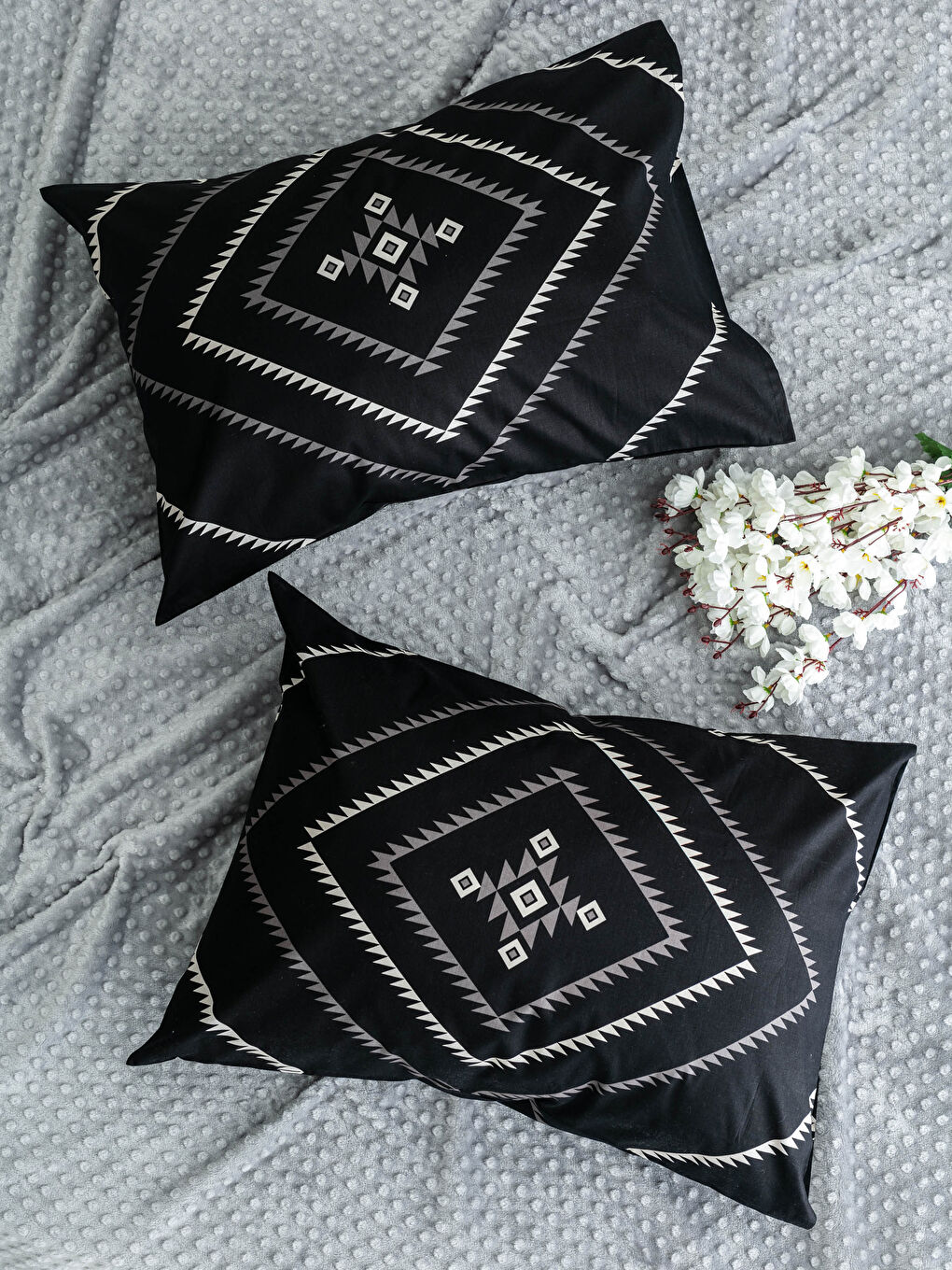 Taie d'oreiller imprimée 2 pièces