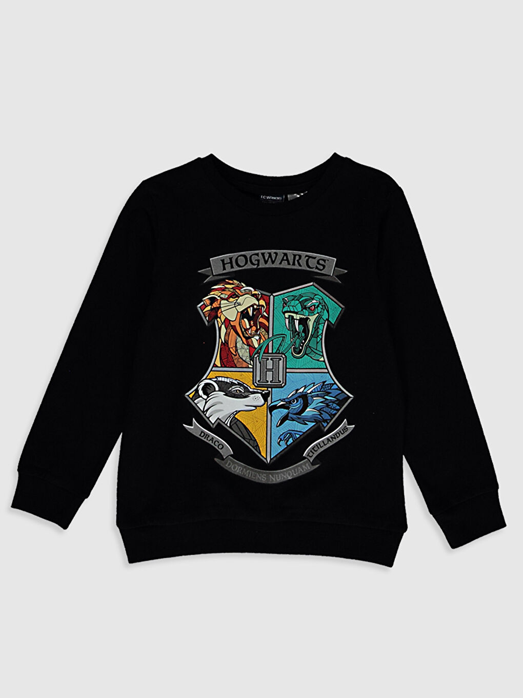 Футболка с принтом Хогвартс для мальчиков
