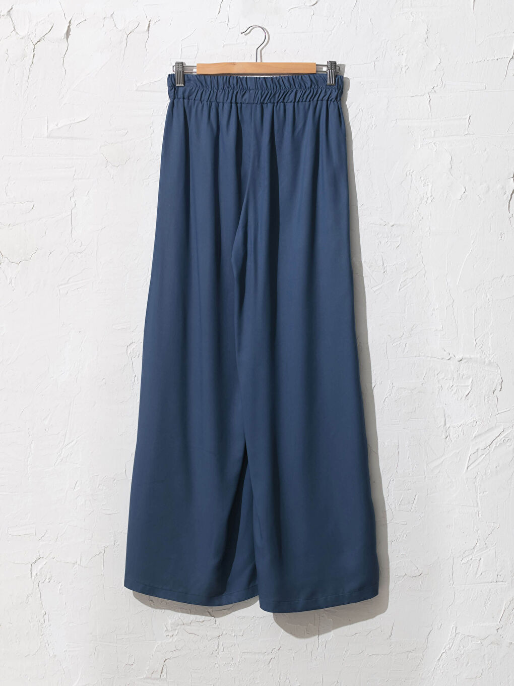 Elastic Waist Palazzo Pants-1