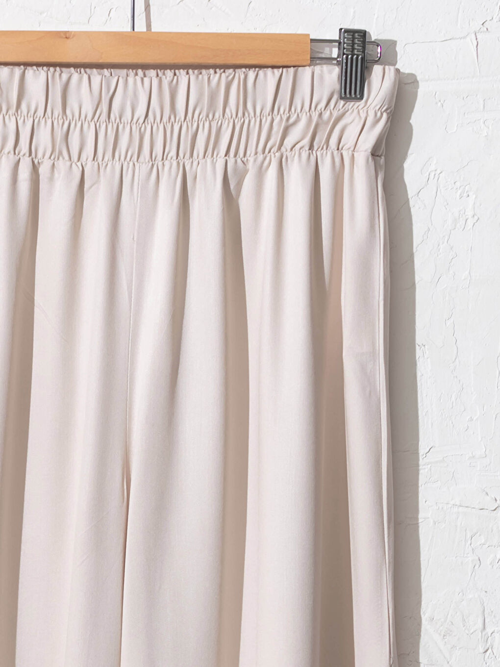 Elastic Waist Palazzo Pants-2